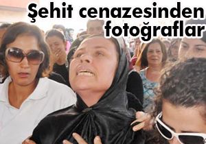 Şehit cenazesinden fotoğraflar